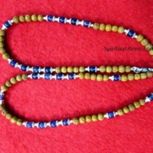 Rudraksha And Amethyst Power Combination Mala