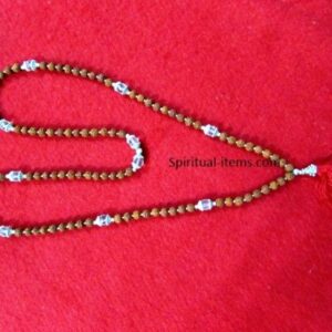 Rudraksha And Sphatik Combination Mala