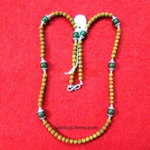 Rudraksha And Zade Combination Mala