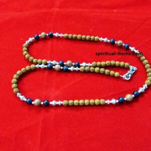 Rudraksha Blue And Brown Sunstone